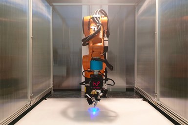 CFM robot printing.