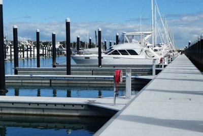 Pultron Composites advances marina construction with innovative GFRP waler