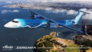 ZeroAvia hydrogen-electric flight.
