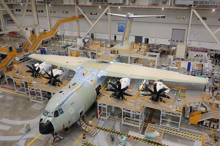 Airbus Delivers First A400m To The Belgian Air Force Compositesworld