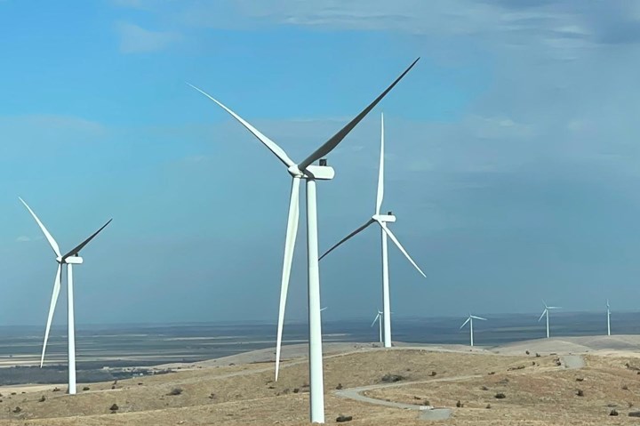 EDRP Blue Canyon II Wind Farm.