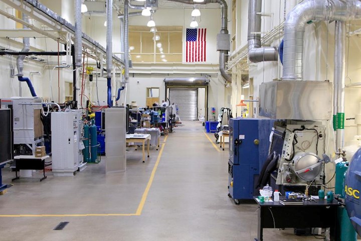 Composite Manufacturing Bay at the High-Performance Materials Institute (HPMI).
