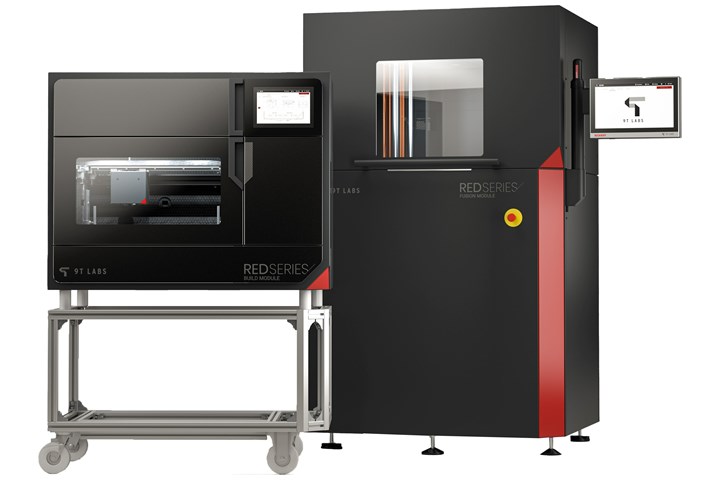 9T Labs composite 3D printing Red Series
