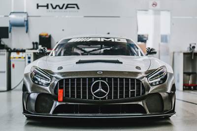 Mercedes-AMG GT4 race cars now equipped with Bcomp natural fiber composite bumpers