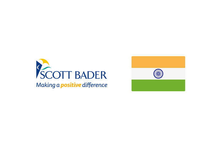 Scott Bader and India logos.