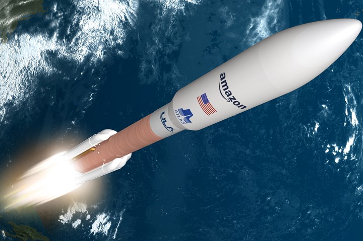 United Launch Alliance’s (ULA) Atlas V launch vehicle for Amazon’s Project Kuiper