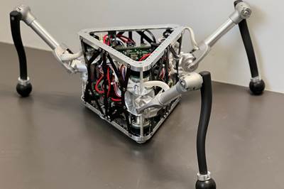 Scheurer Swiss implements carbon fiber-reinforced 3D printing for bouncing space robot