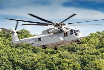 Sikorsky delivers third CH-53K helicopter to U.S. Marine Corps