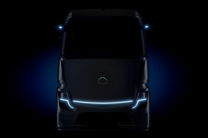 Daimler electric truck