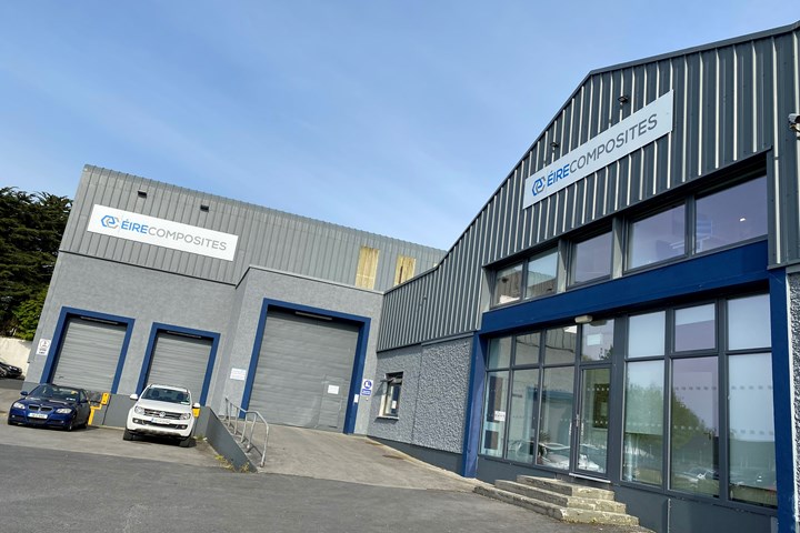 EireComposites manufacturing facility in Galway Ireland