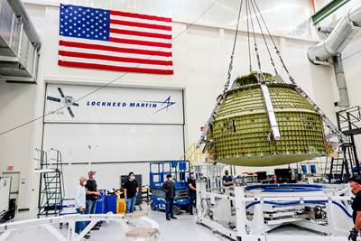 NASA orders three additional Orion spacecraft from Lockheed Martin