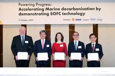Korea Shipbuilding & Offshore Engineering to demonstrate fuel cell-applied ship operation