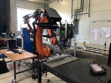 robotic equipment for DLR WeldSealer process