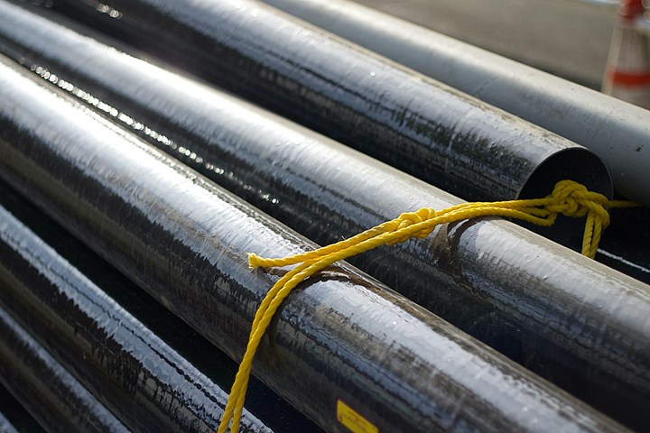 Composite pipes.
