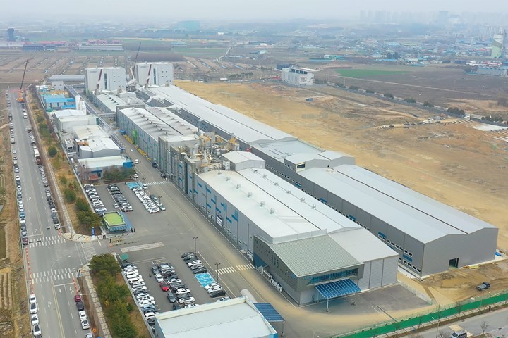 Hyosung carbon fiber production facility, JeonJu, South Korea