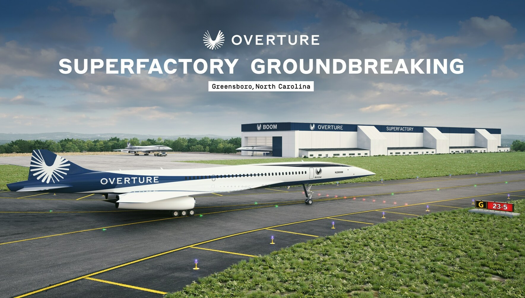 Boom Supersonic begins construction of Overture Superfactory