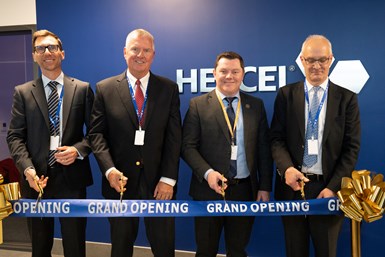 Hexcel R&T center opening, ribbon-cutting
