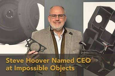 Steve Hoover, Impossible Objects CEO.