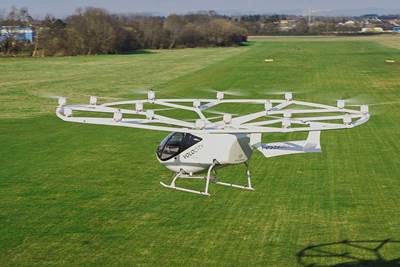 Volocopter completes Bruchsal, Germany production site