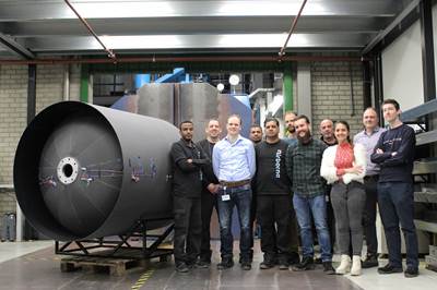 Airborne delivers composite upper stage tank for EU ENVOL project