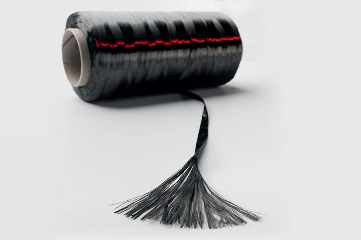 Tenax carbon fiber roll.