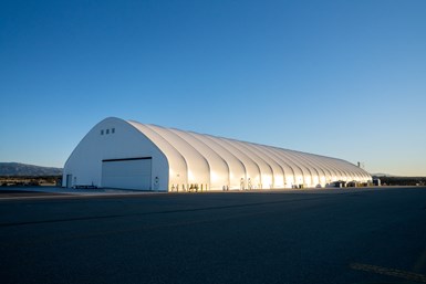 Joby Aviation plant tour, Mega Tent for eVTOL assembly