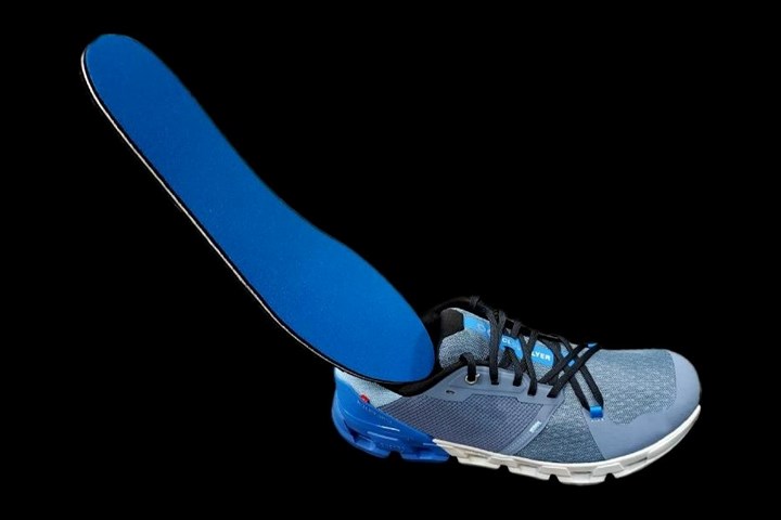 FlexSpring glass fiber composite insoles for running shoes
