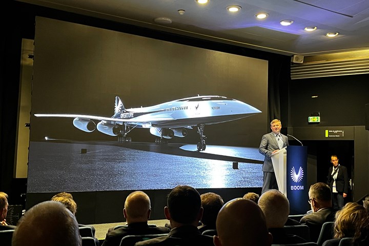 Paris Air Show 2023 Boom Supersonic, Blake Scholl, CEO