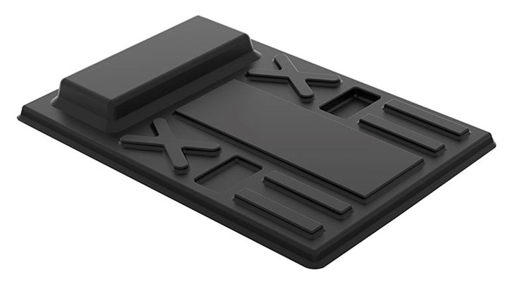 EV battery cover developed with SABIC's resins.