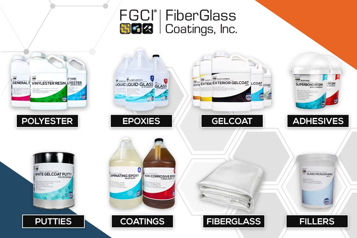 Fiberglass and coating products.