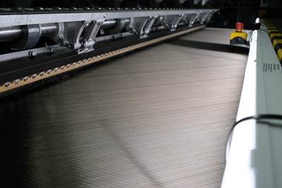Equipment investment achieves wide-width carbon fiber fabric proficiency