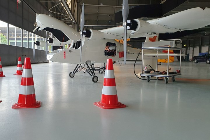 Dufour aerospace Aero2 composites intensive drone