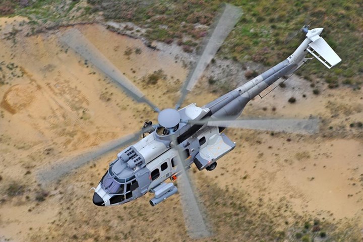 An H225M helicopter.