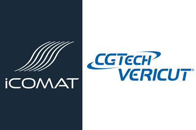 CGTech Vericut software to support iCOMAT tow shearing technology
