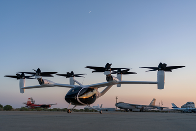 Joby delivers eVTOL aircraft to Edwards Air Force Base ahead of schedule