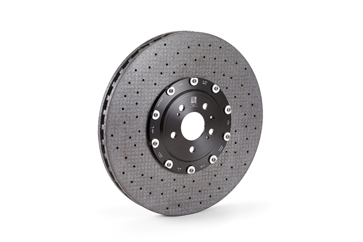 Carbon ceramic brake disc.