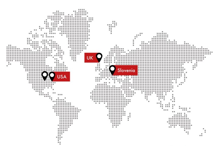 SHD global facilities map.
