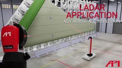 API Metrology streamlines aerospace manufacturing with Dynamic 9D LADAR