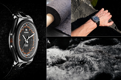 CompPair healable composites, recycled carbon fibers featured in ID Genève luxury watch