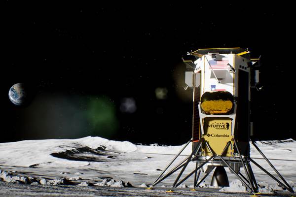 Type V pressure vessel enables lunar lander