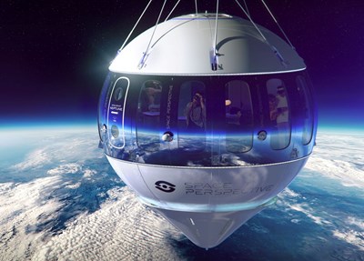 Virtek Iris 3D system enables sustainable space tourism experience