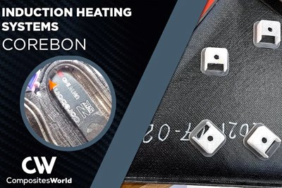 VIDEO: Corebon Demos Induction Heating Systems at JEC World 2023