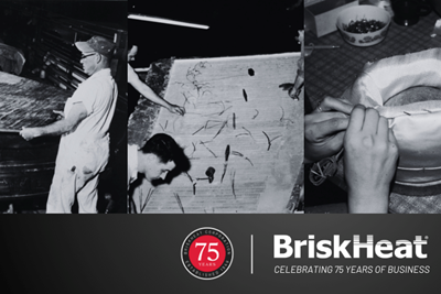 BriskHeat celebrates 75 years in the industrial heating industry