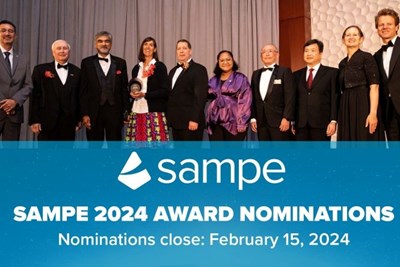 SAMPE nomination awards are open until Feb. 15th