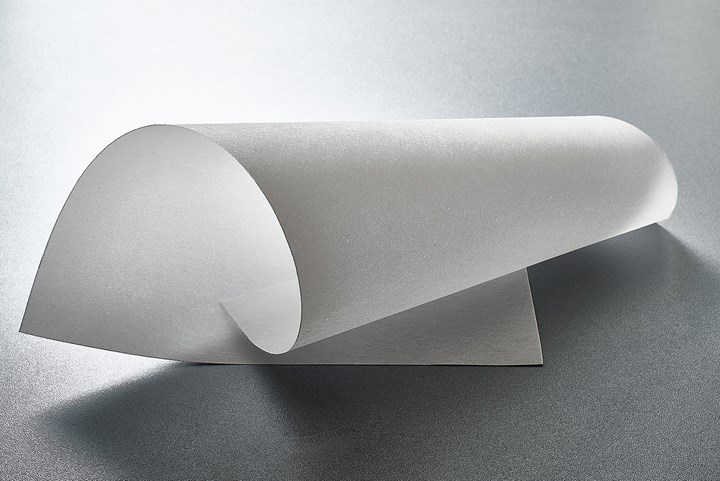 Wetlaid nonwoven for reverse osmosis membranes