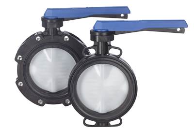 GF Piping Systems introduces nonmetallic lug-style Butterfly Valve 565