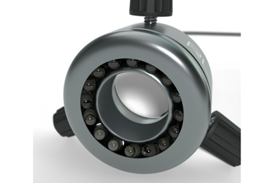 Titan Tool Supply 16-LED ring illuminator streamlines composites QA, analysis