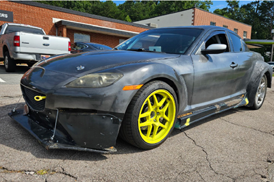 Carbon Rivers uses composites, coatings expertise to modify Mazda RX-8 EV