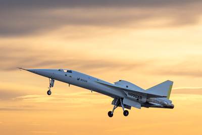 Boom Supersonic achieves first XB-1 demonstrator flight