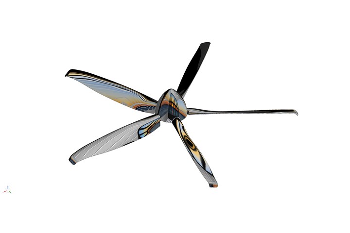AAM propeller blades.